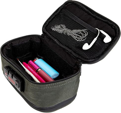 Dime Bags Smell-proof Goodfella with Lock | Carbon Filter Locking Padded Pod | TSA-Approved Combination Lock (7 inch, Black) in Kuwait