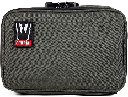 Dime Bags Smell-proof Goodfella with Lock | Carbon Filter Locking Padded Pod | TSA-Approved Combination Lock (7 inch, Black) in Kuwait
