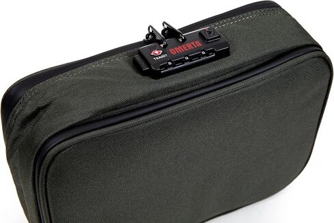 Dime Bags Smell-proof Goodfella with Lock | Carbon Filter Locking Padded Pod | TSA-Approved Combination Lock (7 inch, Black) in Kuwait