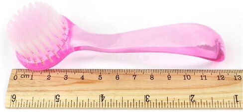 5Pcs Handle Grip Nail Brush for Cleaning Fingernails Nail Scrubber Manicure Brush Nail Tech Nail Cleaning Brushes for Toes and Nails (5 Transparent Colors) in Saudi Arabia