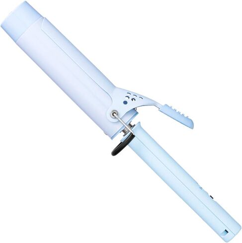 VODANA Professional GlamWave Ceramic Curling Iron, Long-Lasting Natural Curls, Instant Heat, Hair Curler, Curling Wand, Available in USA (1.25 inch, Black) in Saudi Arabia