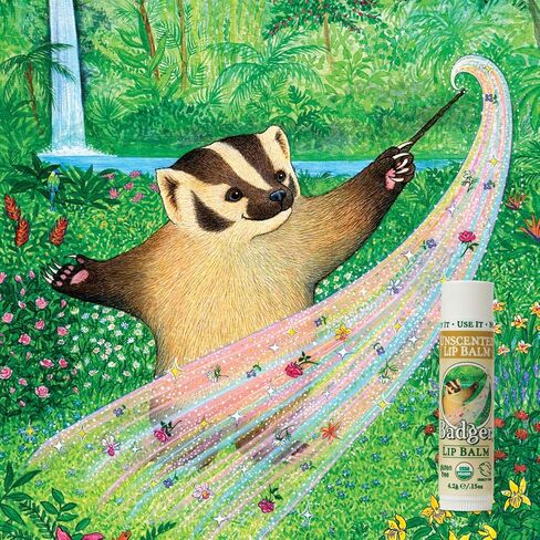 Badger - Unscented Classic Lip Balm, Made with Organic Olive Oil, Beeswax & Rosemary, Natural Lip Balm, Certified Organic, Moisturizing Lip Balm, 0.15 oz (2 pack) in Kuwait