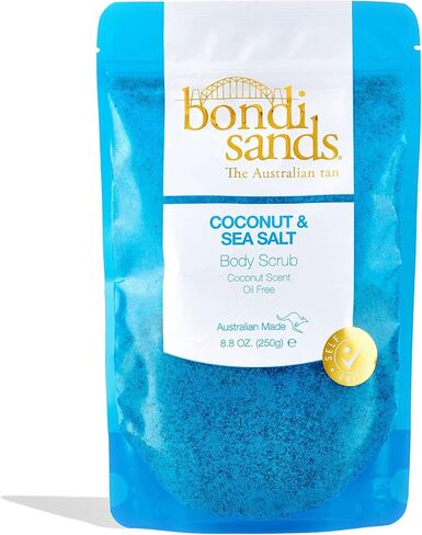 Bondi Sands Coconut & Sea Salt Body Scrub | Oil-Free Formula Gently Exfoliates and Removes Impurities with Coconut Husk & Walnut Shell in Kuwait