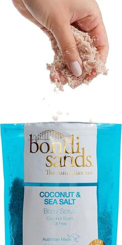Bondi Sands Coconut & Sea Salt Body Scrub | Oil-Free Formula Gently Exfoliates and Removes Impurities with Coconut Husk & Walnut Shell in Kuwait