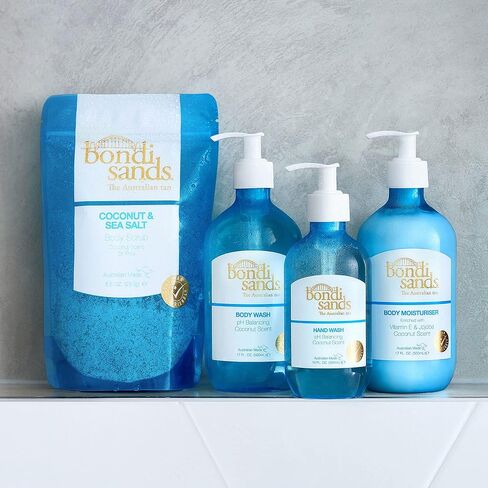 Bondi Sands Coconut & Sea Salt Body Scrub | Oil-Free Formula Gently Exfoliates and Removes Impurities with Coconut Husk & Walnut Shell in Kuwait