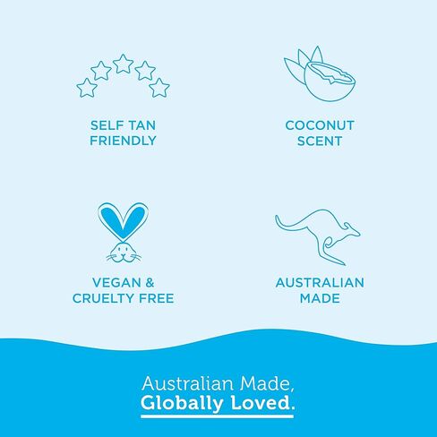 Bondi Sands Coconut & Sea Salt Body Scrub | Oil-Free Formula Gently Exfoliates and Removes Impurities with Coconut Husk & Walnut Shell in Kuwait