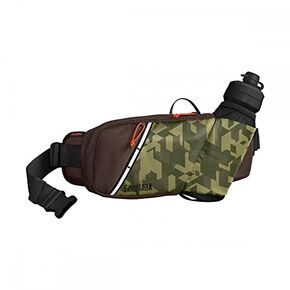 CamelBak Podium Flow Bike Hydration Belt - Easy Access Bottle Pocket - Podium Dirt Series Bottle - Adjustable Waist Buckle - Secure Zipper Pocket - Riding Belt - 21 Ounce