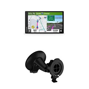 Garmin DriveSmart 66 GPS Navigator + Portable Friction Mount