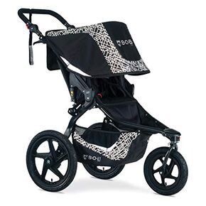BOB Gear Revolution Flex 3.0 Duallie Double Jogging Stroller, Graphite Black