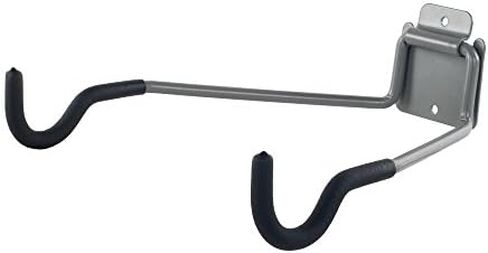 Bike Wall Mount - EVA Foam Padded Bicycle Hooks with 50lb Capacity - Flip-Up Garage Bicycle Rack for Mountain, Road, and Kids Bikes by Rad Sportz in Saudi Arabia