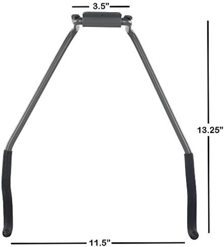 Bike Wall Mount - EVA Foam Padded Bicycle Hooks with 50lb Capacity - Flip-Up Garage Bicycle Rack for Mountain, Road, and Kids Bikes by Rad Sportz in Saudi Arabia