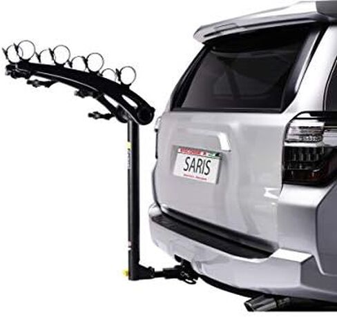 Saris Bike Racks, Bones EX Car Trunk Bicycle Rack Carrier, Mounts 2 Bikes, Black in Saudi Arabia