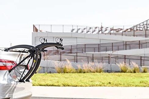 Saris Bike Racks, Bones EX Car Trunk Bicycle Rack Carrier, Mounts 2 Bikes, Black in Saudi Arabia