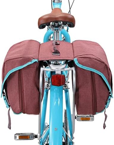 sixthreezero Bike Bag Rear Rack, Waterproof Bicycle Pannier, Double Sided, Carry Handle in Saudi Arabia