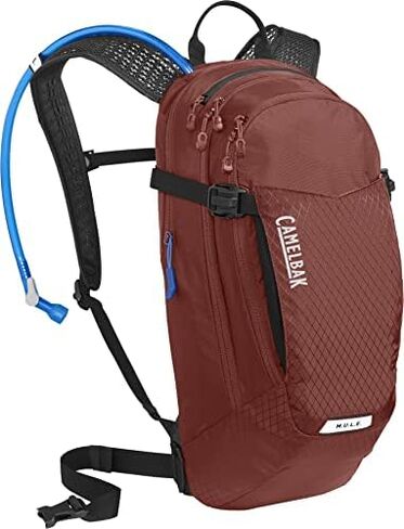 CamelBak M.U.L.E. حقيبة ظهر للترطيب لركوب الدراجات الجبلية 12 - حقيبة ظهر للترطيب سهلة إعادة الملء - مصيدة أنبوب مغناطيسي 100 أونصة in Kuwait