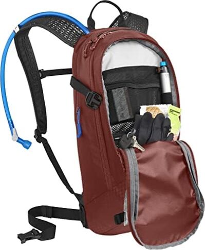 CamelBak M.U.L.E. حقيبة ظهر للترطيب لركوب الدراجات الجبلية 12 - حقيبة ظهر للترطيب سهلة إعادة الملء - مصيدة أنبوب مغناطيسي 100 أونصة in Kuwait