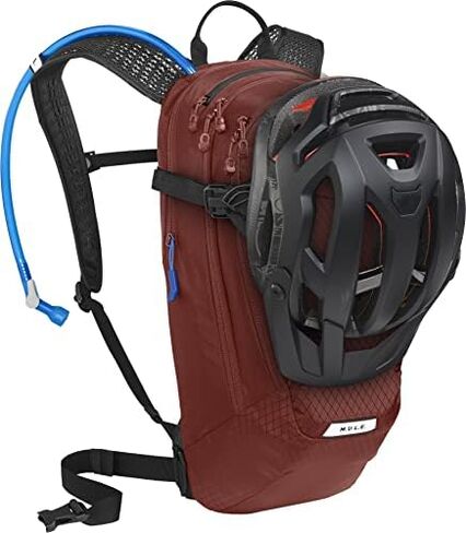 CamelBak M.U.L.E. حقيبة ظهر للترطيب لركوب الدراجات الجبلية 12 - حقيبة ظهر للترطيب سهلة إعادة الملء - مصيدة أنبوب مغناطيسي 100 أونصة in Kuwait