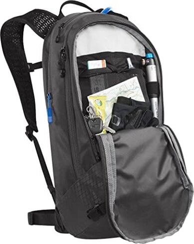 حذاء CamelBak النسائي M.U.L.E. حقيبة ظهر للترطيب لركوب الدراجات الجبلية 12 - حقيبة ظهر للترطيب سهلة إعادة الملء - مصيدة أنبوب مغناطيسي 100 أونصة in Saudi Arabia
