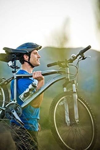 Schwinn Bike Bottle Holder with Water Bottle, BPA Free Squeeze Sport Bottle and Durable Cage, Easy to Mount Cycling Acessory in Saudi Arabia