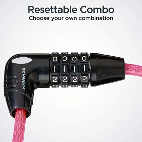 Schwinn Anti Theft Bike Lock, Security Level 1 in Saudi Arabia
