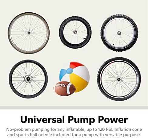 Schwinn Air Center Floor Bike Pump, Guage Fits Schrader and Presta Valve Types, Multiple Colors in Saudi Arabia
