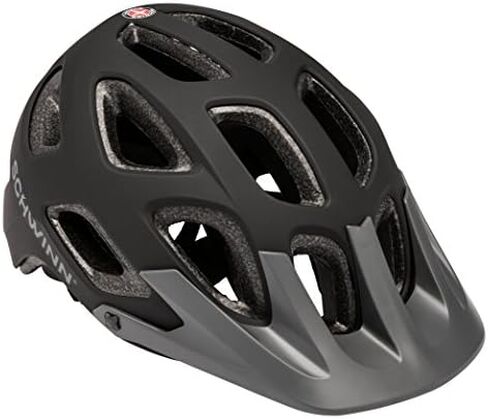 Schwinn Excursion Adult Bike Helmet, Mountain Style Hard Shell, 17 Vents, Removable Weather Visor, Adjustable Dial-Fit in Saudi Arabia