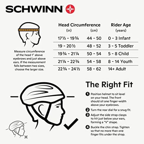 Schwinn Excursion Adult Bike Helmet, Mountain Style Hard Shell, 17 Vents, Removable Weather Visor, Adjustable Dial-Fit in Saudi Arabia