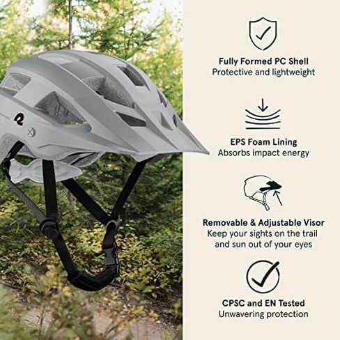 Retrospec Rowan Mountain Bike Helmet for Adults - Specialized Dirt Cycling Bicycle Helmets for Men & Women – Adjustable Size, Lightweight & Breathable in Saudi Arabia