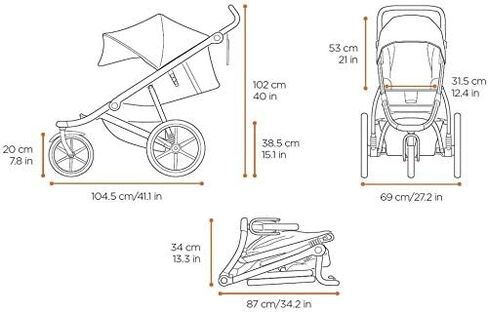 Thule Urban Glide 2 Jogging Stroller in Saudi Arabia