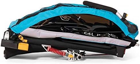 Burley D'Lite X, 1 and 2 Seat Kid Bike Trailer & Stroller with Seat Recline and Suspension in Saudi Arabia