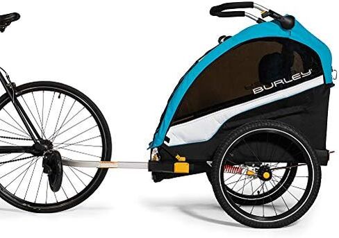 Burley D'Lite X, 1 and 2 Seat Kid Bike Trailer & Stroller with Seat Recline and Suspension in Saudi Arabia