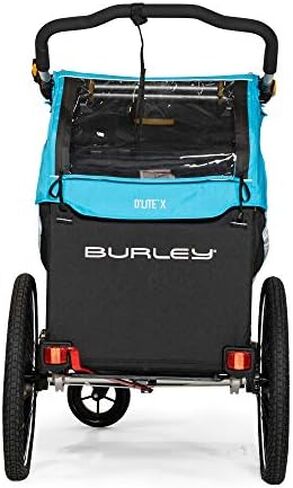 Burley D'Lite X, 1 and 2 Seat Kid Bike Trailer & Stroller with Seat Recline and Suspension in Saudi Arabia