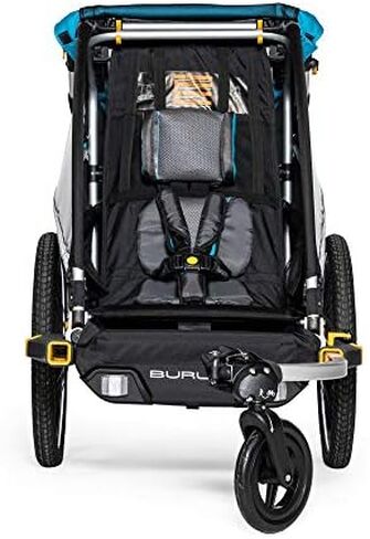 Burley D'Lite X, 1 and 2 Seat Kid Bike Trailer & Stroller with Seat Recline and Suspension in Saudi Arabia