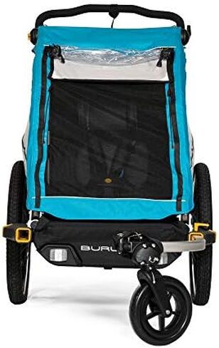 Burley D'Lite X, 1 and 2 Seat Kid Bike Trailer & Stroller with Seat Recline and Suspension in Saudi Arabia