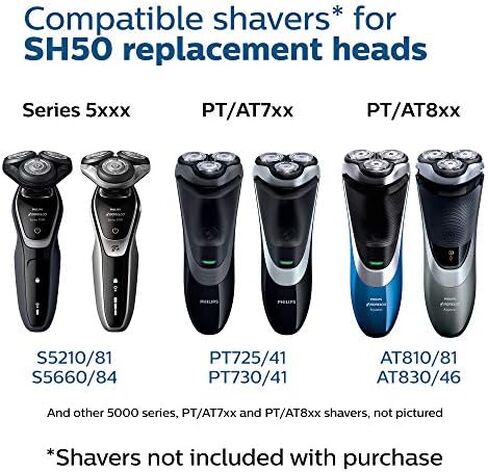 Philips Norelco Replacement Heads for Series 5000 Shavers, SH50/52 in Saudi Arabia