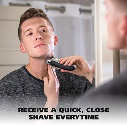 Wahl Speed Shave, Rechargeable Lithium Ion Wet/Dry Waterproof Facial Hair Shaver With Speedflex Precision Foils - Model 7061-500 in Kuwait