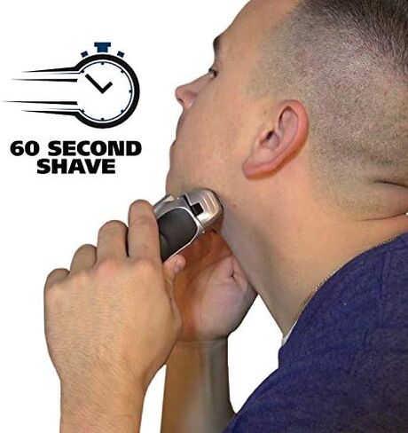 Wahl Speed Shave, Rechargeable Lithium Ion Wet/Dry Waterproof Facial Hair Shaver With Speedflex Precision Foils - Model 7061-500 in Kuwait