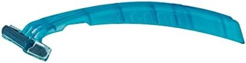 Dukal Dawn Mist Triple Play Facial Razor, Teal Handle with Clear Plastic Guard (10 Boxes of 50) (Pack of 500) in Saudi Arabia