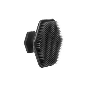 Tooletries - Men's Face Scrubber - Silicone Facial Cleansing Brush, Gentle Exfoliator Pad & Soft-Touch Massager - Removes Dead & Dry Skin - Long Lasting Bathroom & Shower Accessories - Army Green
