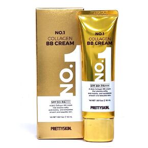 PRETTYSKIN NO1 Anti-Wrinkle Collagen Facial BB Cream SPF50+ / PA++++ (1.69 fl.oz.) Zinc Oxide, Titanium Dioxide in Saudi Arabia