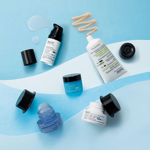 belif Hydrators-On-The-Go Kit | Travel Kit | Moisturizer, Eye Cream, Serum, Hydration | Daily Hydrating Skincare Set | Antioxidant Packed Moisturizing Set for All Skin Types | KBeauty | 1.01 Fl Oz in Kuwait