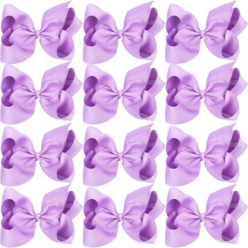 Large Boutique Hair Bows 6 Inch Cheerleading Cheerleader Cheer Bow Alligator Clips(Apple Green) in Saudi Arabia