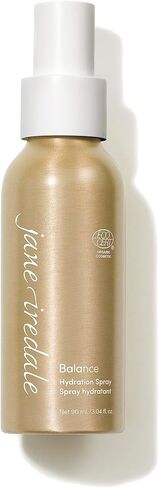 jane iredale Balance Hydration Spray, Natural Moisture-Locking Facial Mist Tones Skin and Sets Makeup for a Natural Finish, Vegan, Gluten-Free in Kuwait