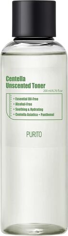 PURITO Centella Unscented Toner 6.76fl.oz/200ml, Witch Hazel-Free Alcohol-Free Facial Toner with 10% Centella Extract, Hydrating face Toner,pH5.5 Toner in Saudi Arabia