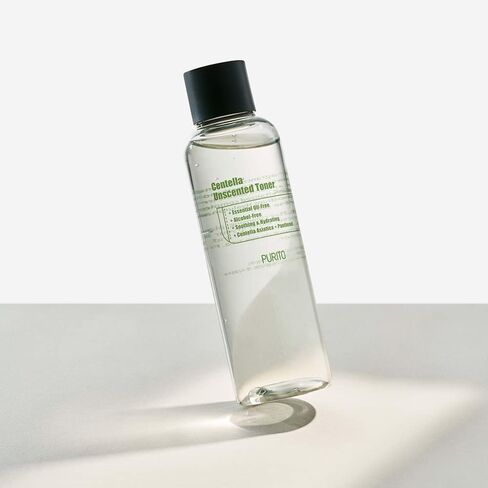 PURITO Centella Unscented Toner 6.76fl.oz/200ml, Witch Hazel-Free Alcohol-Free Facial Toner with 10% Centella Extract, Hydrating face Toner,pH5.5 Toner in Saudi Arabia