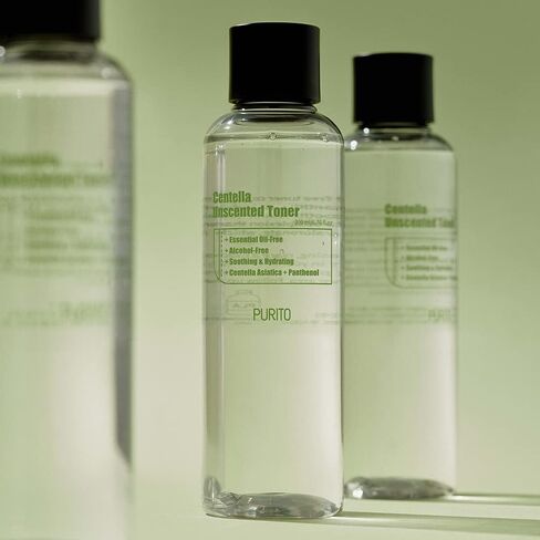 PURITO Centella Unscented Toner 6.76fl.oz/200ml, Witch Hazel-Free Alcohol-Free Facial Toner with 10% Centella Extract, Hydrating face Toner,pH5.5 Toner in Saudi Arabia