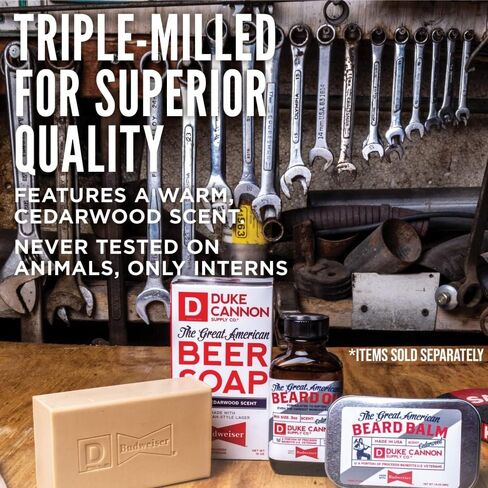 Duke Cannon Supply Co. Solid Cologne for Men Special Issue Vetiver + Oakmoss (Fresh Air, Sandalwood) - Concentrated Balm, Travel-Friendly Tin, Made with Natural & Organic Ingredients 1.5 oz (1 unit) in Saudi Arabia