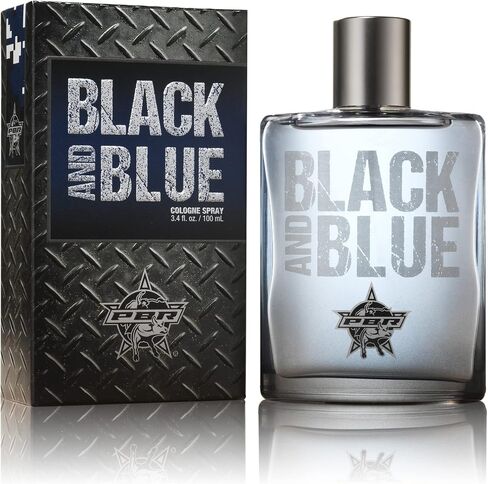 PBR Black and Blue Men's Cologne by Tru Western - Offical Fragrance Partner of the PBR - Crisp, Fresh, and Masculine Scent - 3.4 fl oz | 100 ml in Saudi Arabia