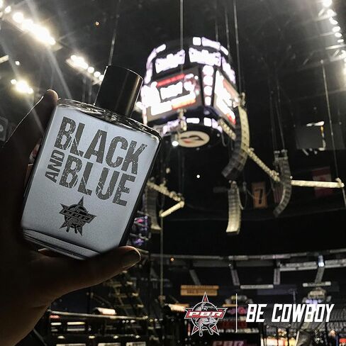 PBR Black and Blue Men's Cologne by Tru Western - Offical Fragrance Partner of the PBR - Crisp, Fresh, and Masculine Scent - 3.4 fl oz | 100 ml in Saudi Arabia