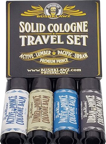 Active Prince Travel Solid Cologne Balm – Refreshing Metro Cologne for Active Men – Best Fresh Active Scent Solid Alcohol Free Cologne for travel Best Gift for Men in Saudi Arabia